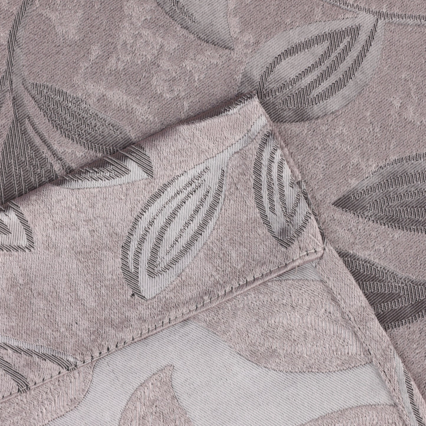 Leaves Room Darkening Grommet Blackout Curtain Panels. Set of 2