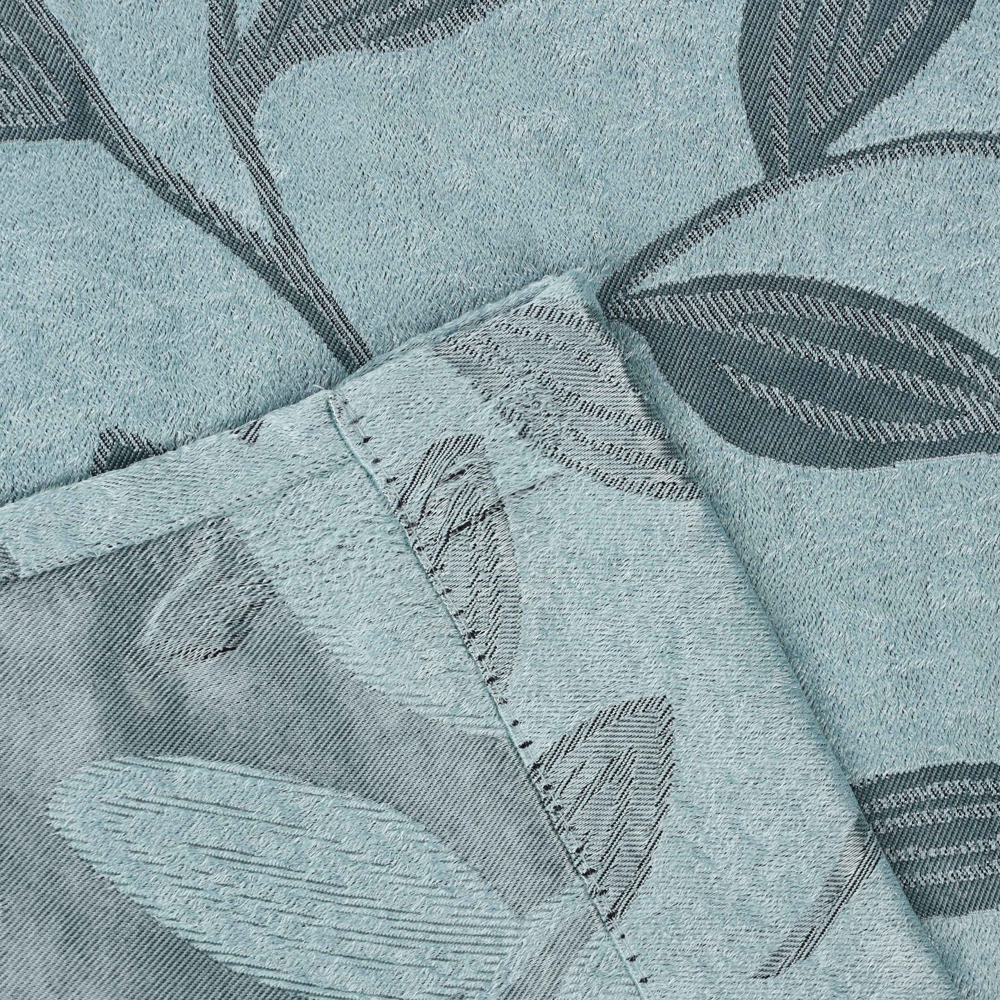 Leaves Room Darkening Washable Blackout Curtain Panels. Set of 2