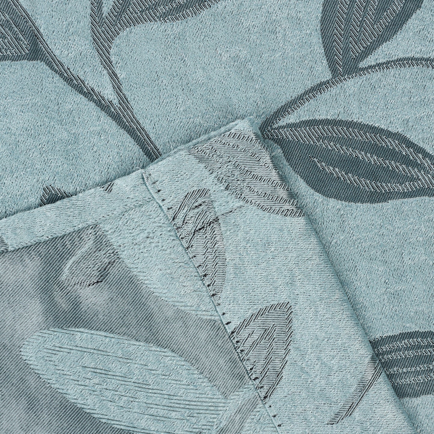 Leaves Room Darkening Washable Blackout Curtain Panels. Set of 2