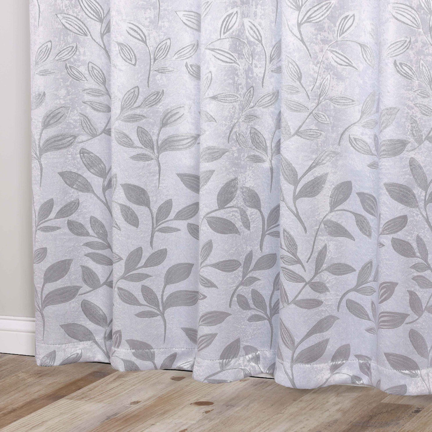 Leaves Room Darkening Grommet Blackout Curtain Panels. Set of 2