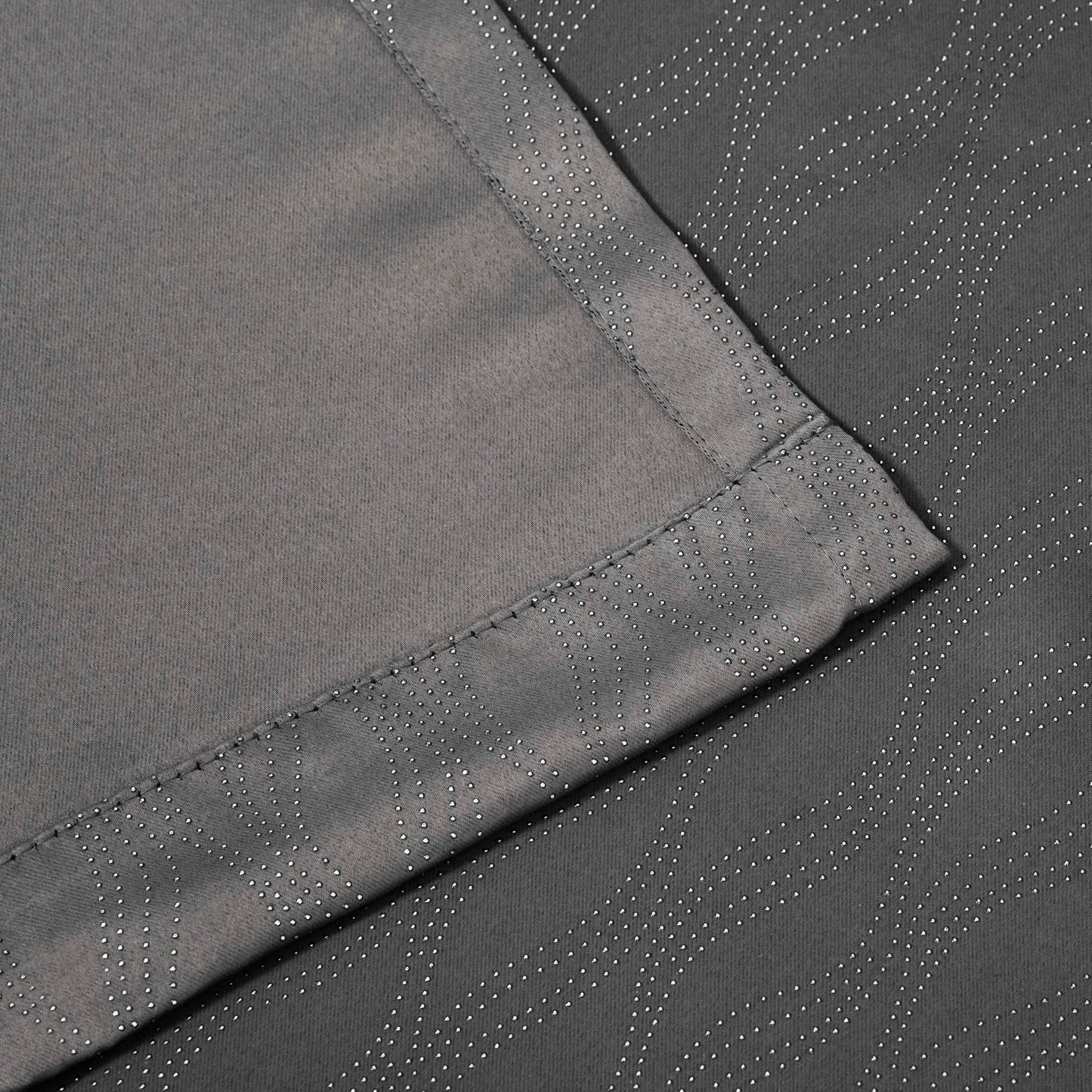 Zuri Textured Waves Room Darkening Blackout Curtains. Set of 2