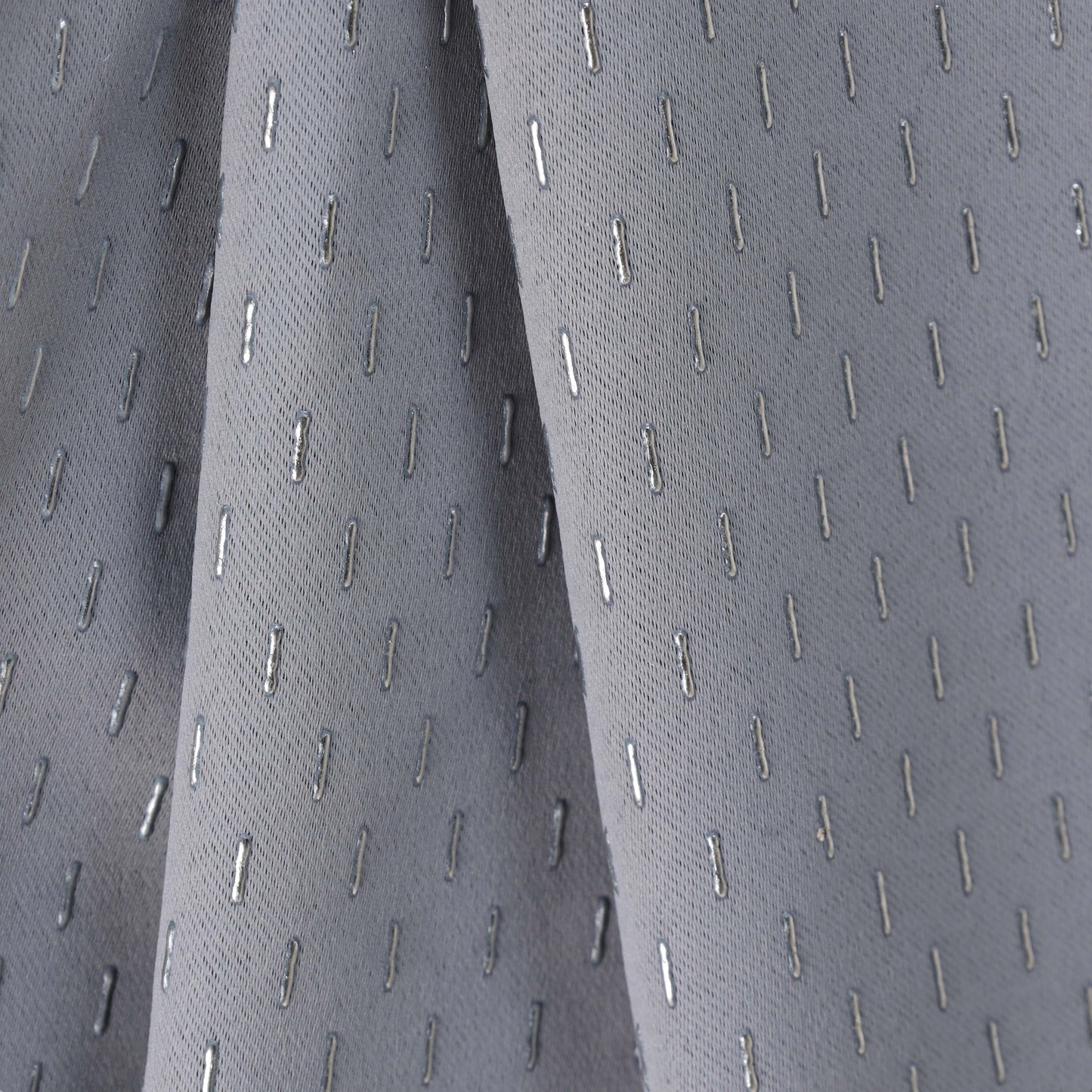 Modern Shimmer Washable Room Darkening Blackout Curtains. Set of 2