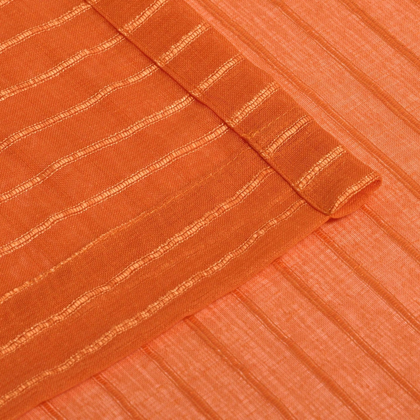 Jackson Striped Sheer Window Curtain Panels. Set of 2