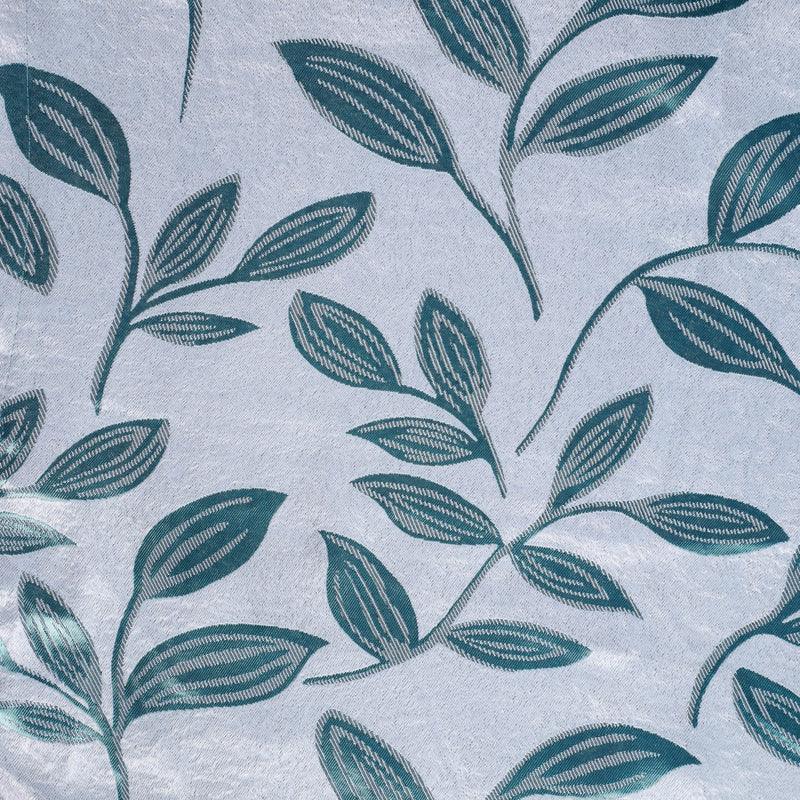 Leaves Machine Washable Room Darkening Blackout Curtains. Set of 2