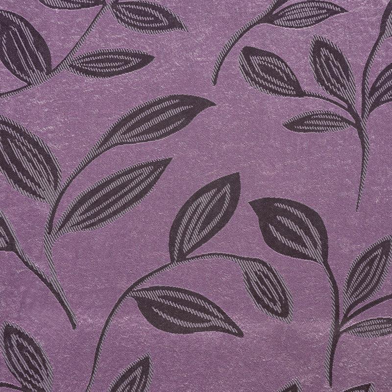 Leaves Machine Washable Room Darkening Blackout Curtains. Set of 2