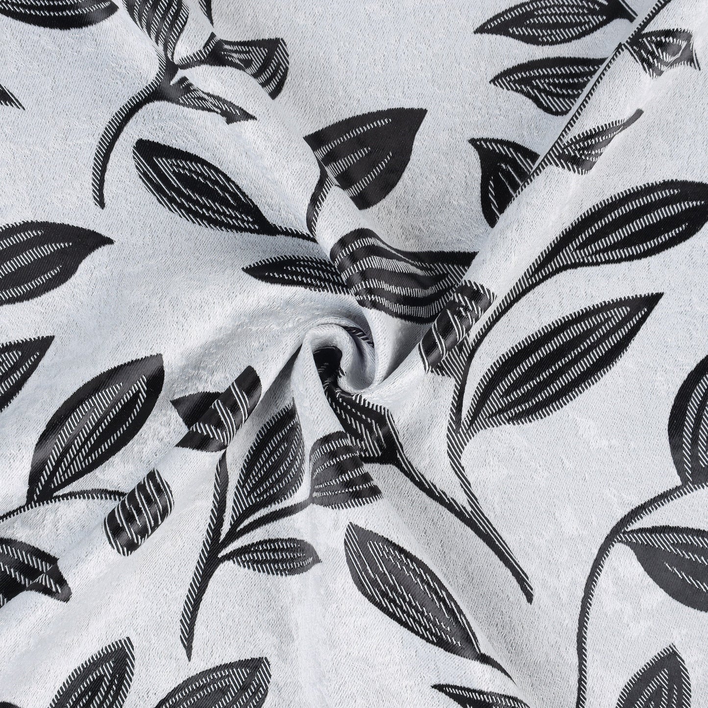 Leaves Room Darkening Grommet Blackout Curtain Panels. Set of 2