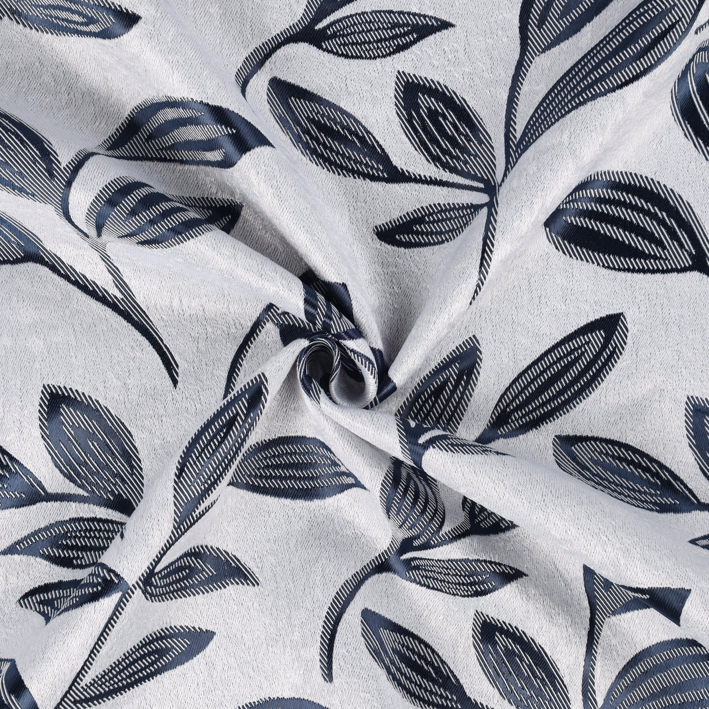 Leaves Room Darkening Washable Blackout Curtain Panels. Set of 2