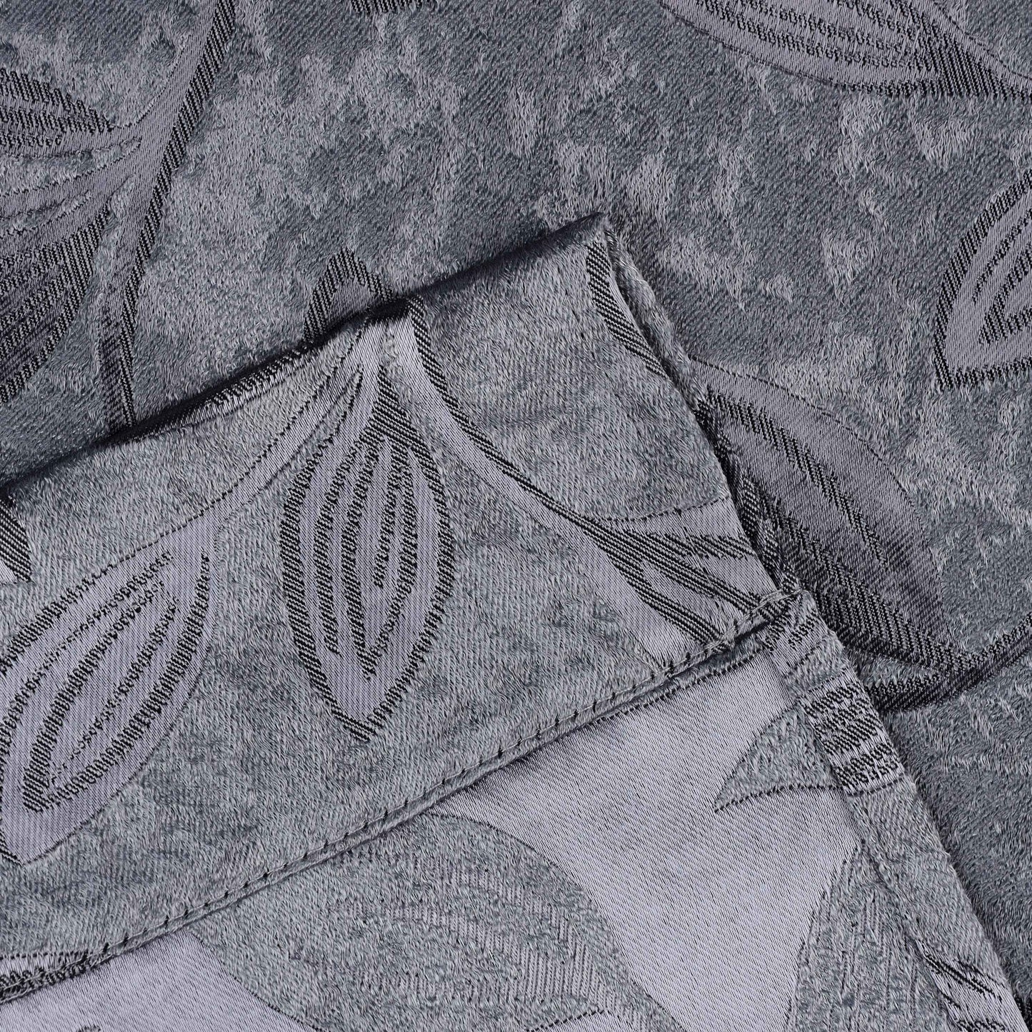 Leaves Washable Room Darkening Blackout Curtain Panels. Set of 2