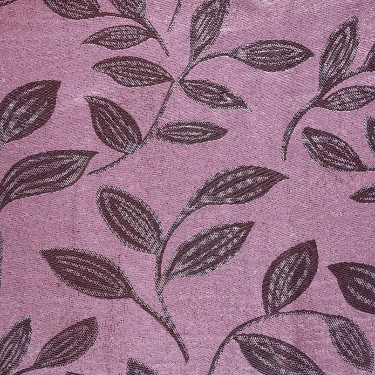 Leaves Machine Washable Room Darkening Blackout Curtains. Set of 2