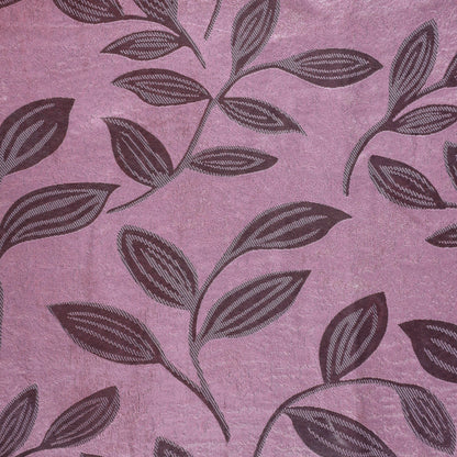 Leaves Machine Washable Room Darkening Blackout Curtains. Set of 2