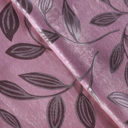 Leaves Machine Washable Room Darkening Blackout Curtains. Set of 2