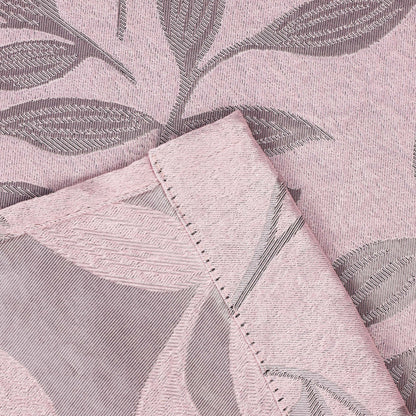Leaves Room Darkening Washable Blackout Curtain Panels. Set of 2