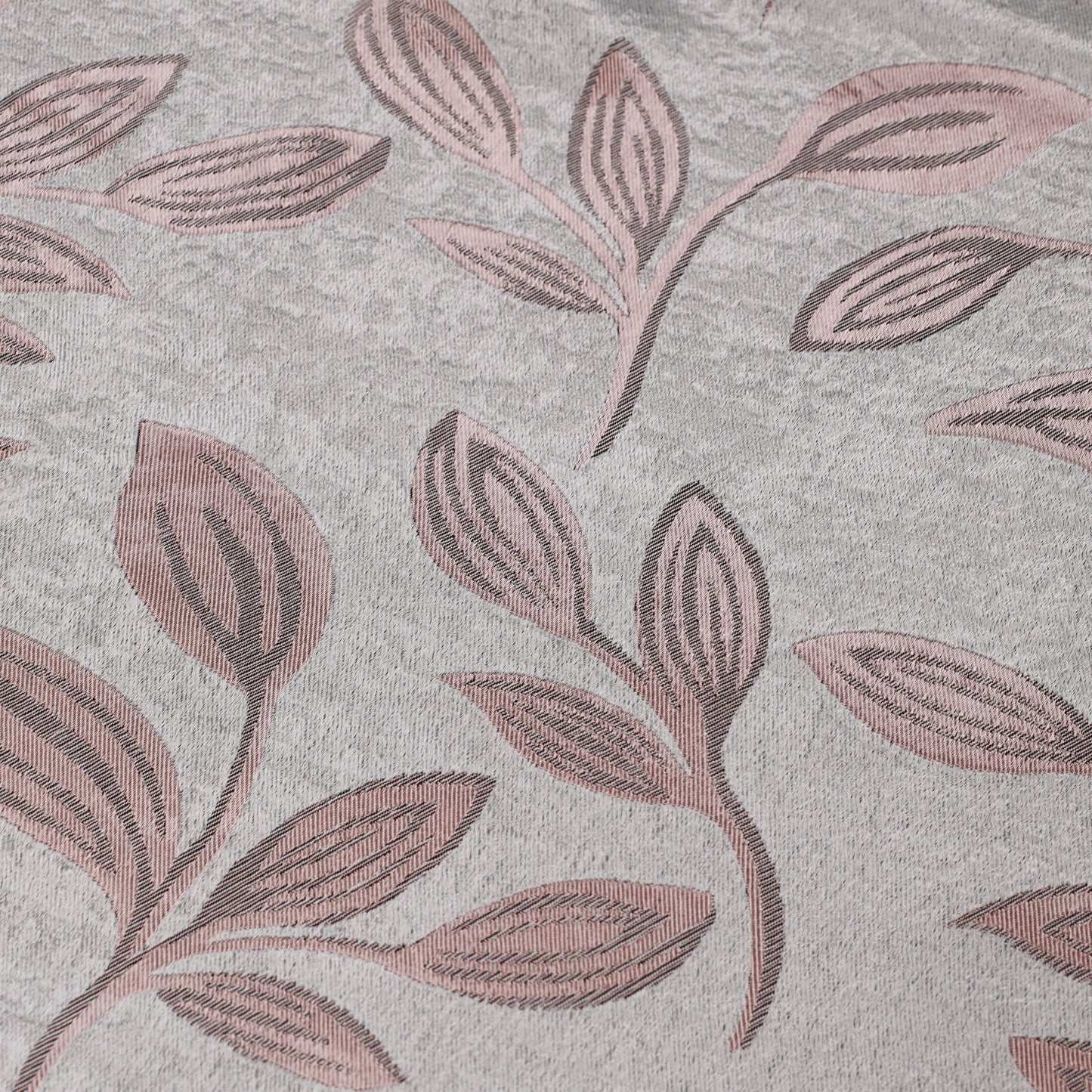 Leaves Machine Washable Room Darkening Blackout Curtains. Set of 2