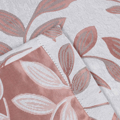 Leaves Room Darkening Washable Blackout Curtain Panels. Set of 2