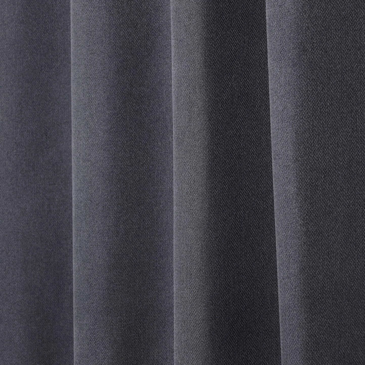 Nyan 100% Blackout Machine Washable Grommet Curtains. Set of 2 Panels
