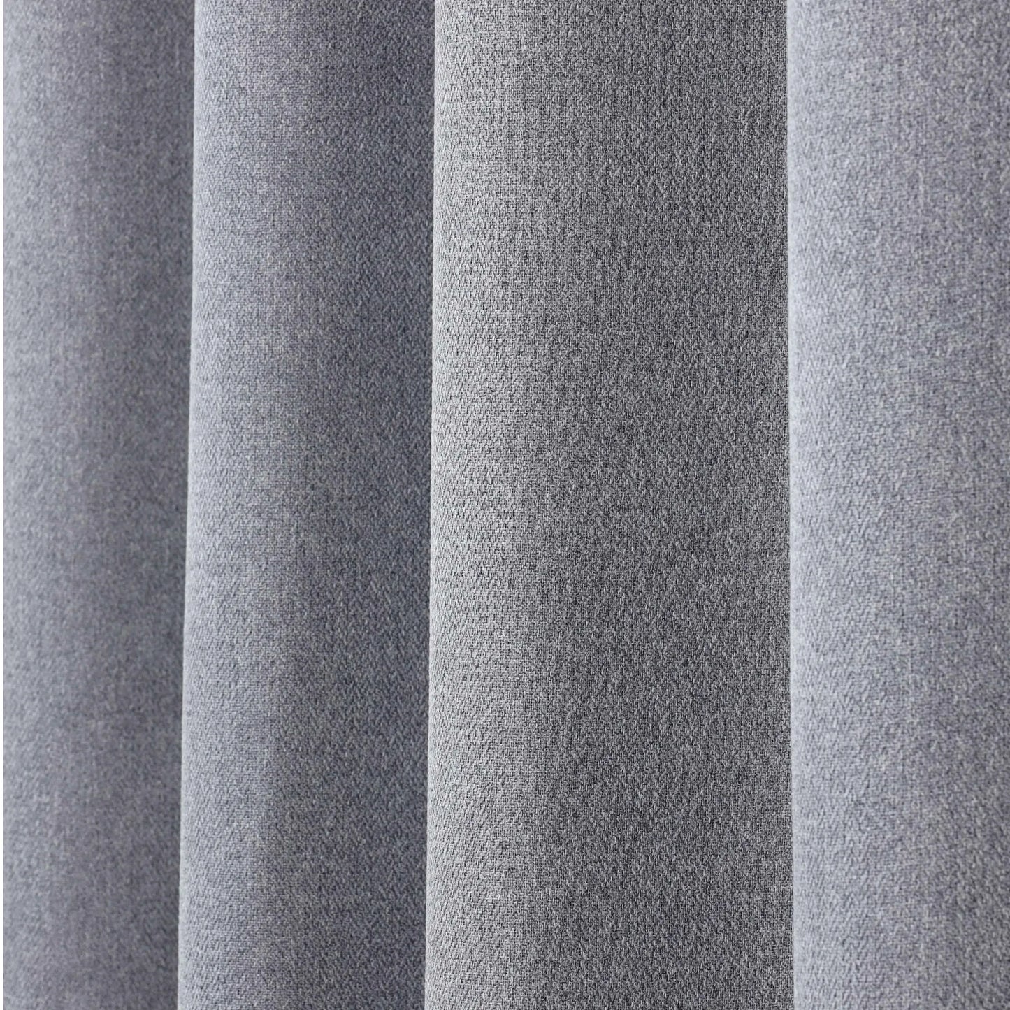 Nyan 100% Blackout Machine Washable Grommet Curtains. Set of 2 Panels