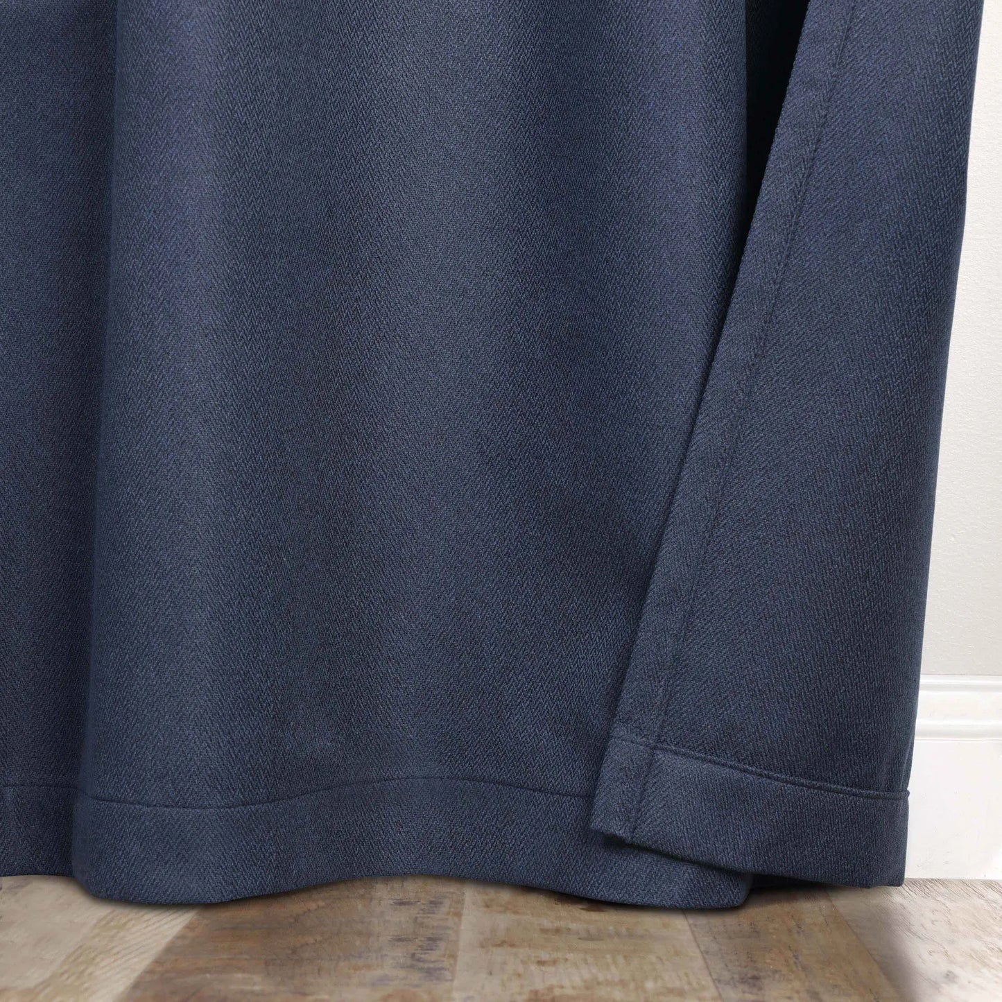 Nyan 100% Blackout Machine Washable Grommet Curtains. Set of 2 Panels
