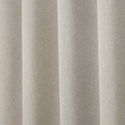 Nyan 100% Blackout Machine Washable Grommet Curtains. Set of 2 Panels