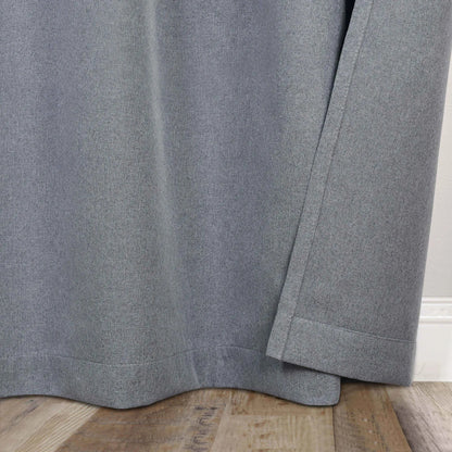 Neal 100% Blackout Machine Washable Grommet Curtains. Set of 2 Panels