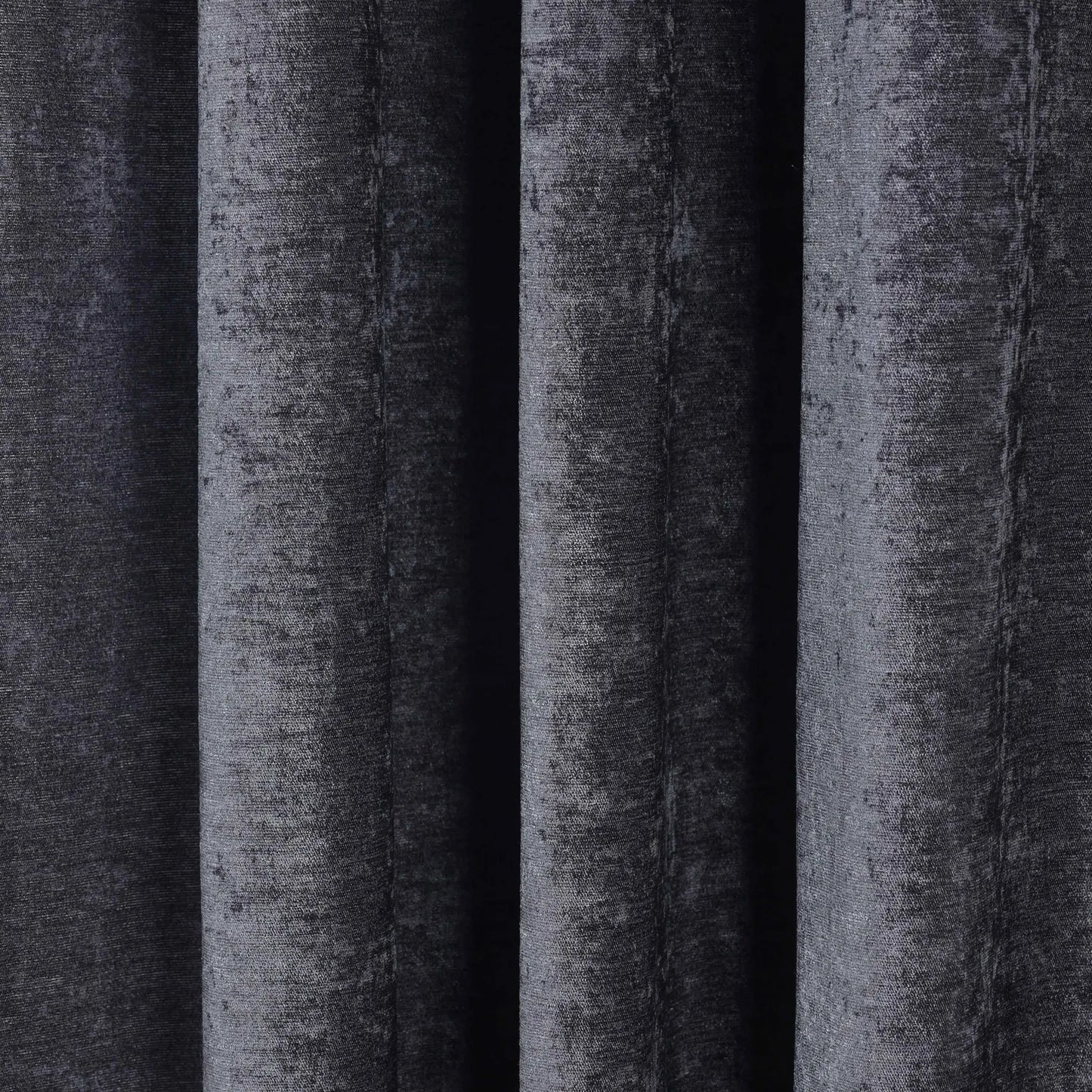 Noor Semi-Blackout Chenille Washable Grommet Curtains. Set of 2 Panels