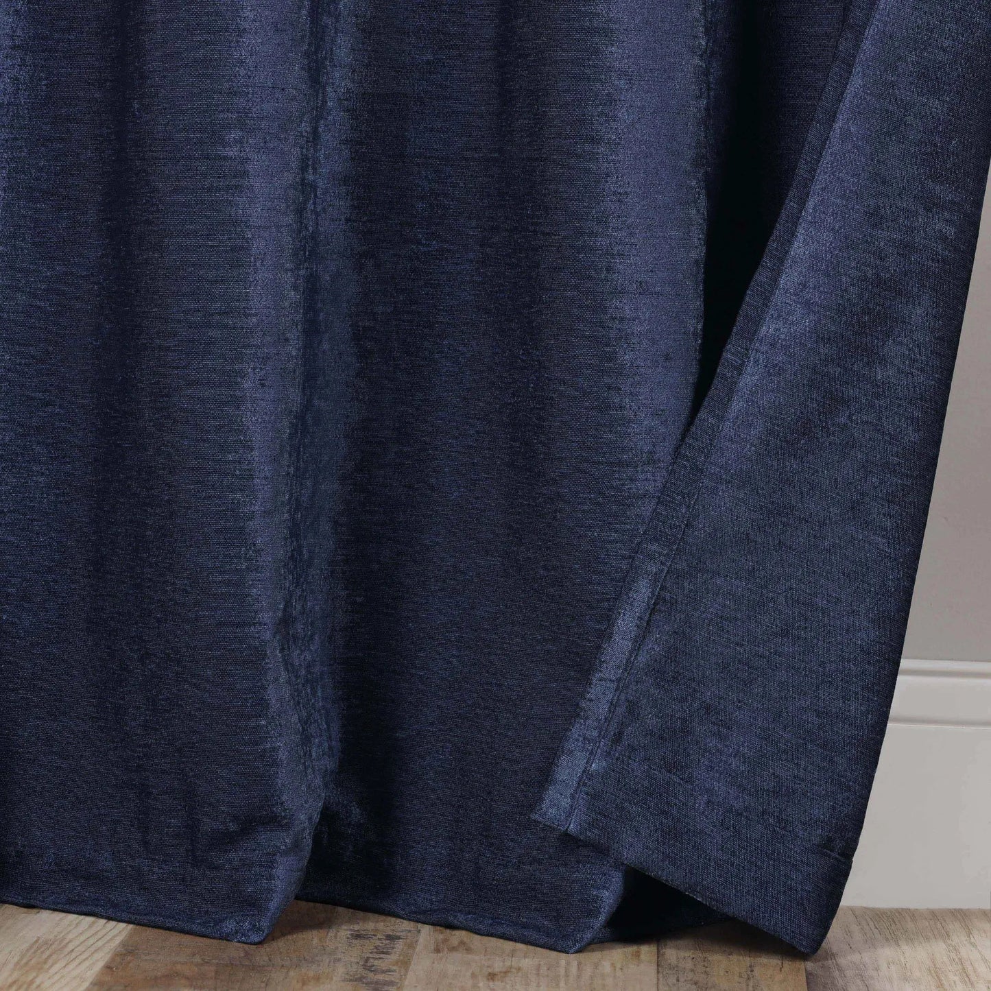 Noor Semi-Blackout Chenille Washable Grommet Curtains. Set of 2 Panels