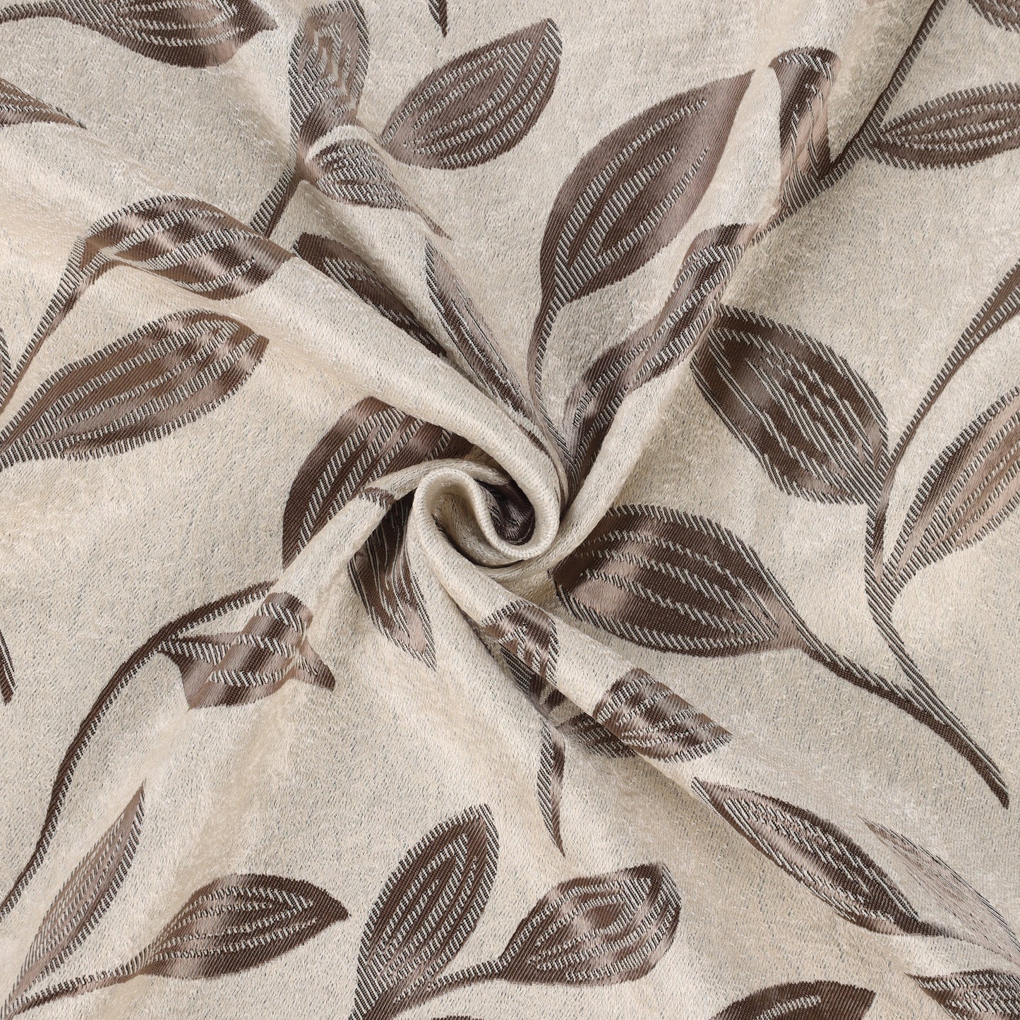 Leaves Room Darkening Washable Blackout Curtain Panels. Set of 2