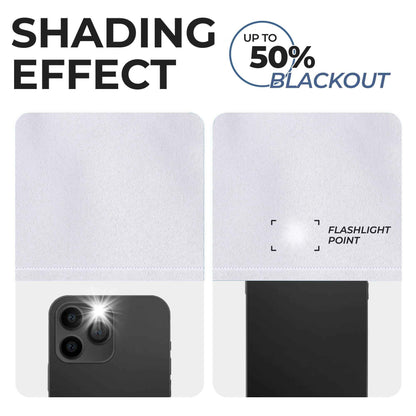 Solid Machine Washable Room Darkening Blackout Curtains. Set of 2