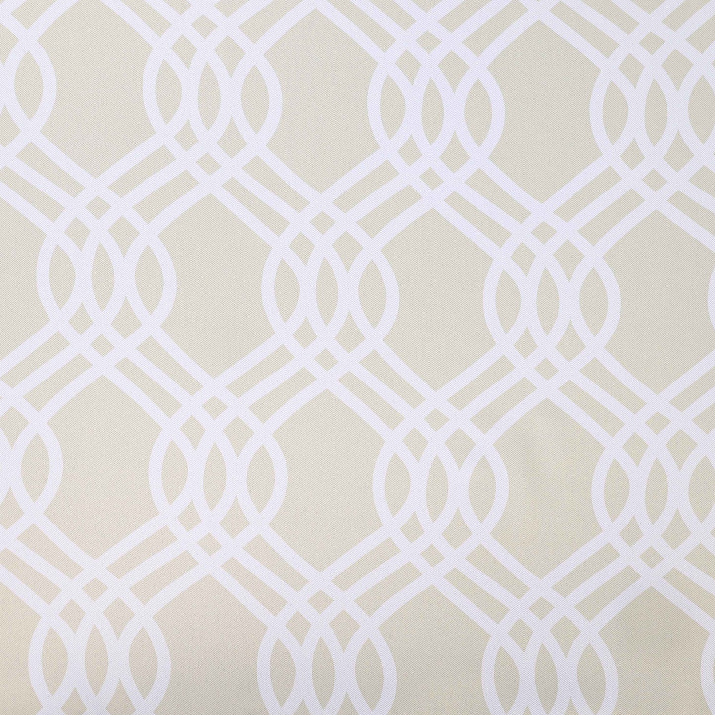 Ribbon Trellis Washable Room Darkening Blackout Curtains. Set of 2