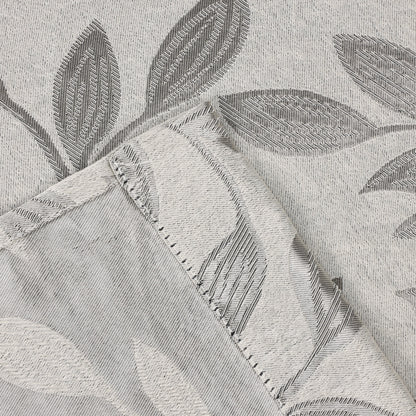 Leaves Room Darkening Washable Blackout Curtain Panels. Set of 2