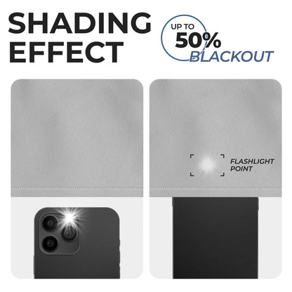Solid Room Darkening Rod Pocket Blackout Curtain Panels. Set of 2
