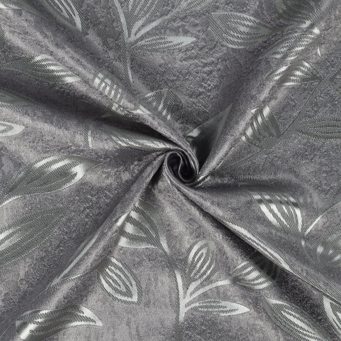 Leaves Room Darkening Washable Blackout Curtain Panels. Set of 2
