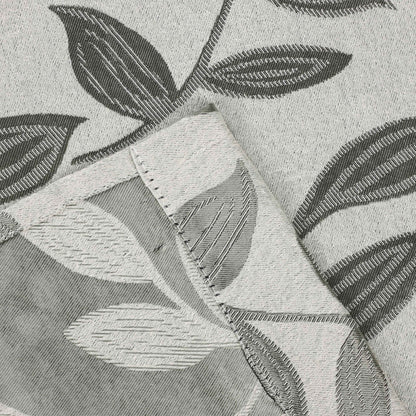 Leaves Room Darkening Washable Blackout Curtain Panels. Set of 2