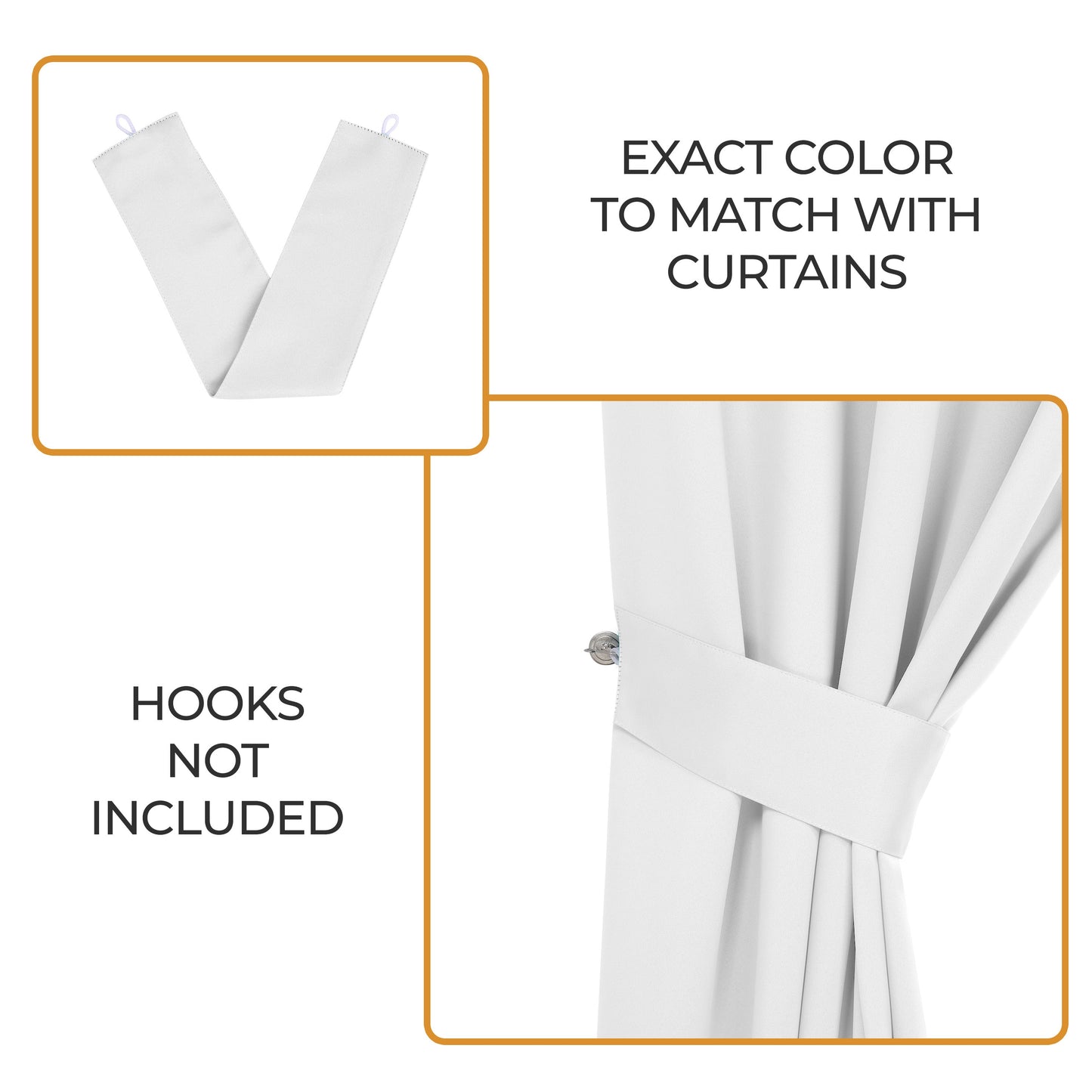 Classic Modern Solid Room Darkening Blackout Curtain Panels. Set of 2