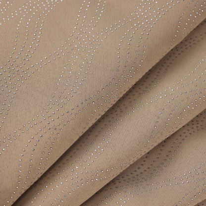 Zuri Textured Waves Room Darkening Blackout Curtains. Set of 2