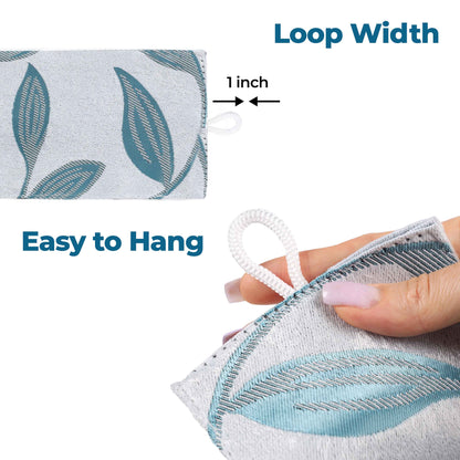 Leaves Room Darkening Washable Blackout Curtain Panels. Set of 2