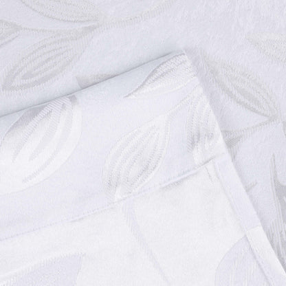Leaves Room Darkening Washable Blackout Curtain Panels. Set of 2