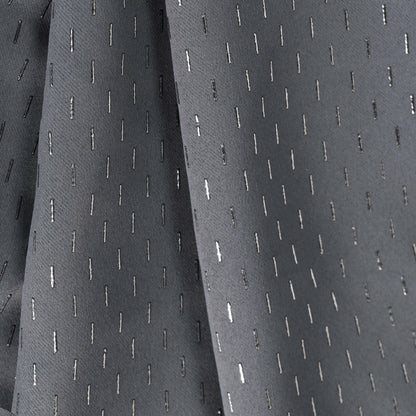 Modern Shimmer Washable Room Darkening Blackout Curtains. Set of 2