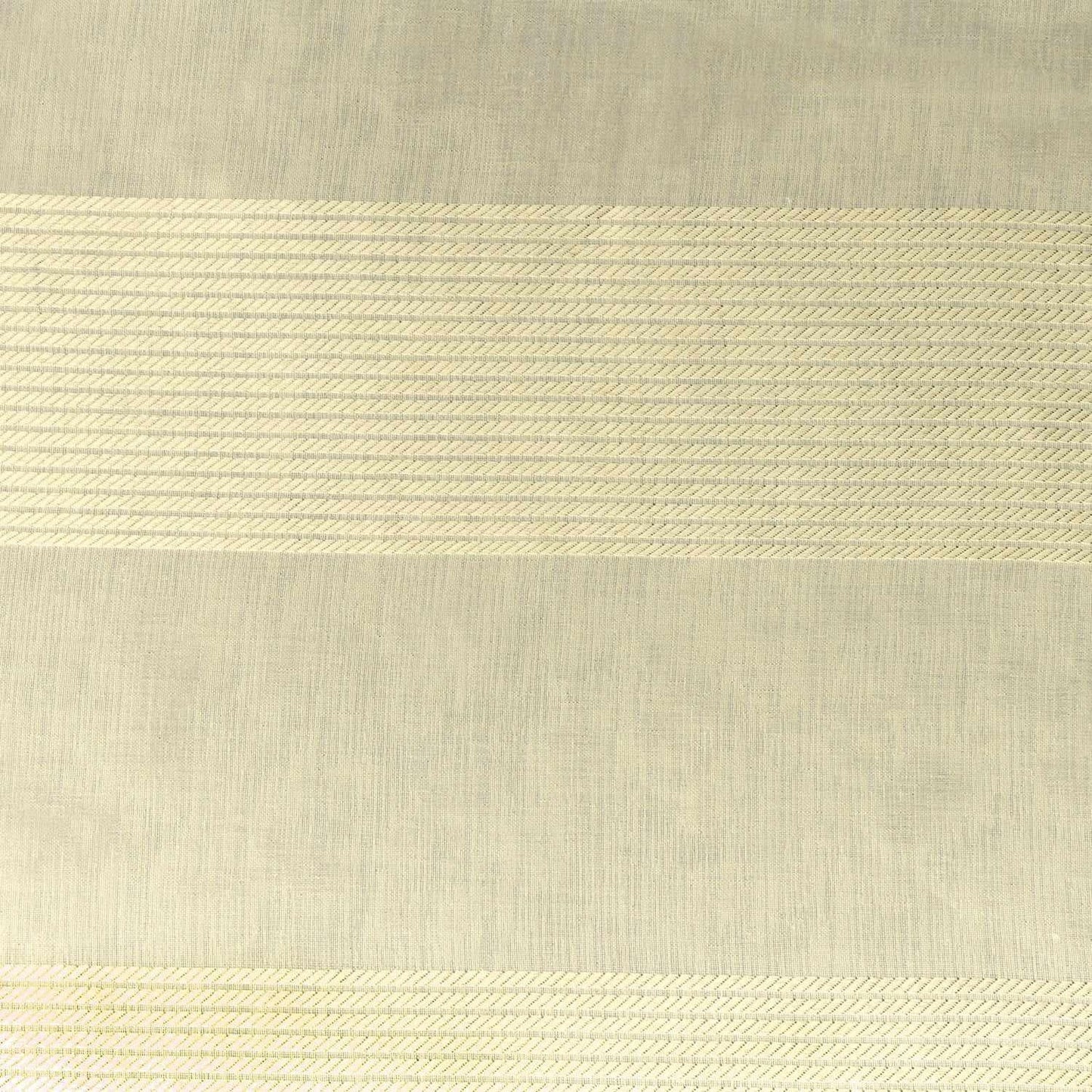 Dalisto Braided Rope Textured Grommet Sheer Curtain Set of 2