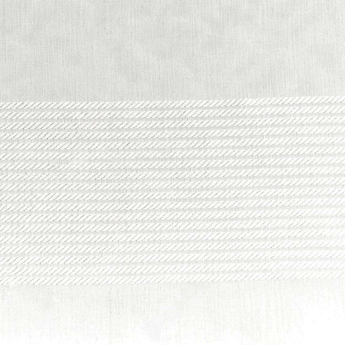 Dalisto Braided Rope Textured Grommet Sheer Curtain Set of 2