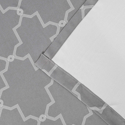 Imperial Trellis Washable Room Darkening Blackout Curtains. Set of 2
