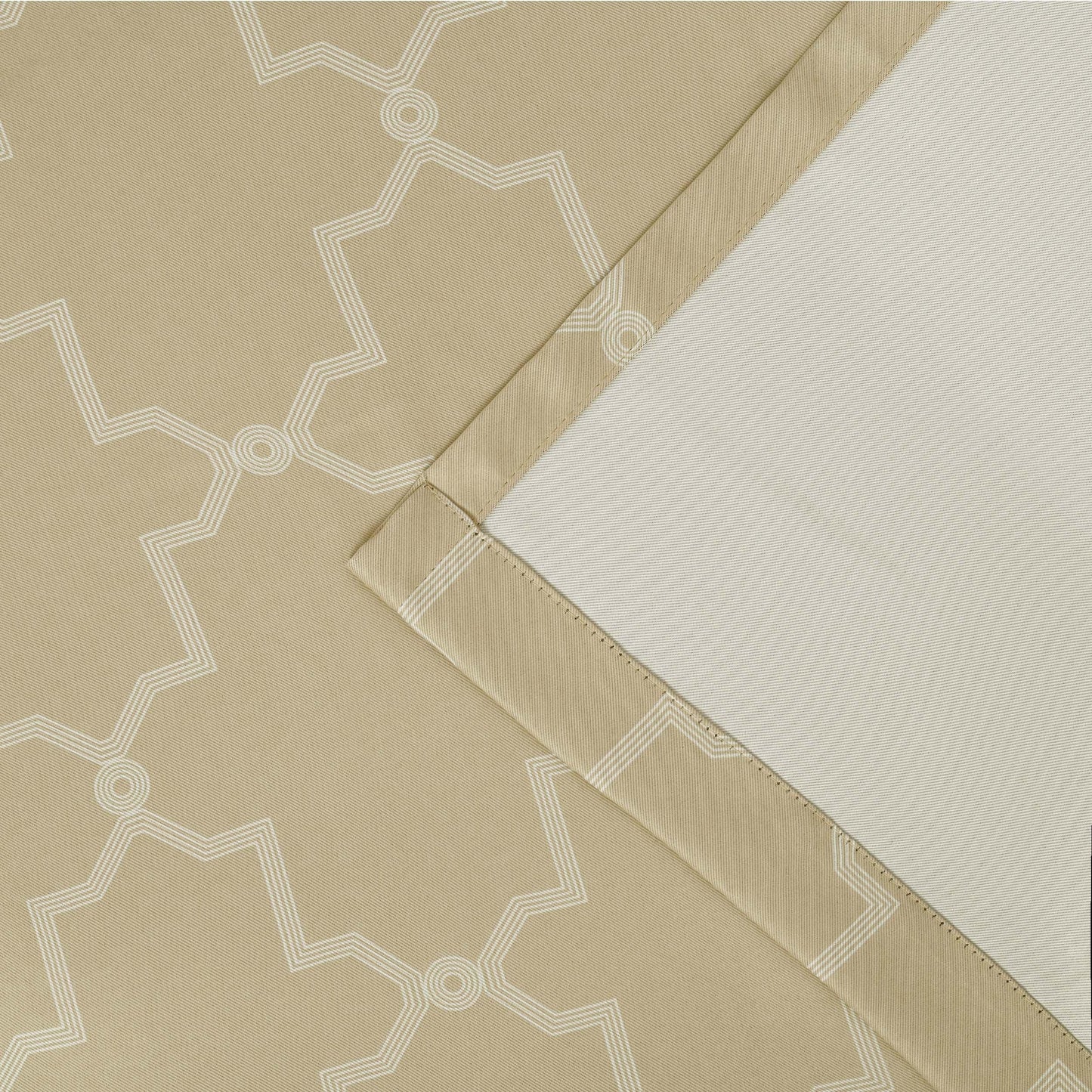 Imperial Trellis Washable Room Darkening Blackout Curtains. Set of 2