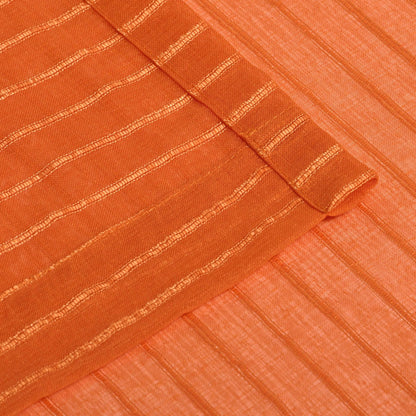 Jackson Striped Sheer Window Curtain Panels. Set of 2