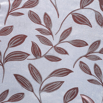 Leaves Machine Washable Room Darkening Blackout Curtains. Set of 2
