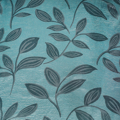Leaves Machine Washable Room Darkening Blackout Curtains. Set of 2