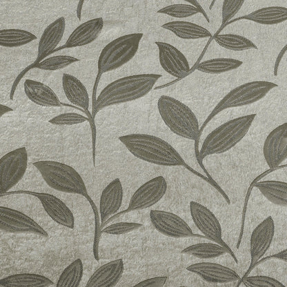 Leaves Machine Washable Room Darkening Blackout Curtains. Set of 2