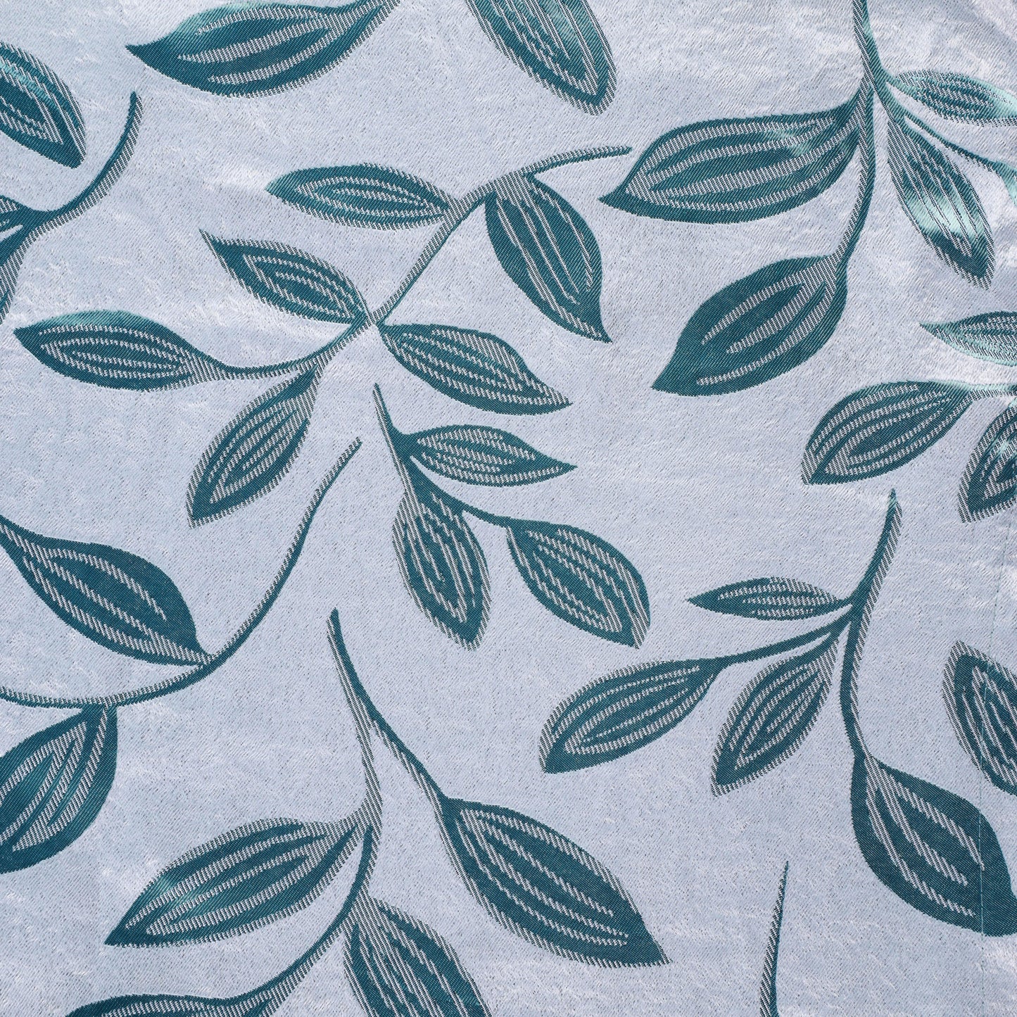 Leaves Machine Washable Room Darkening Blackout Curtains. Set of 2