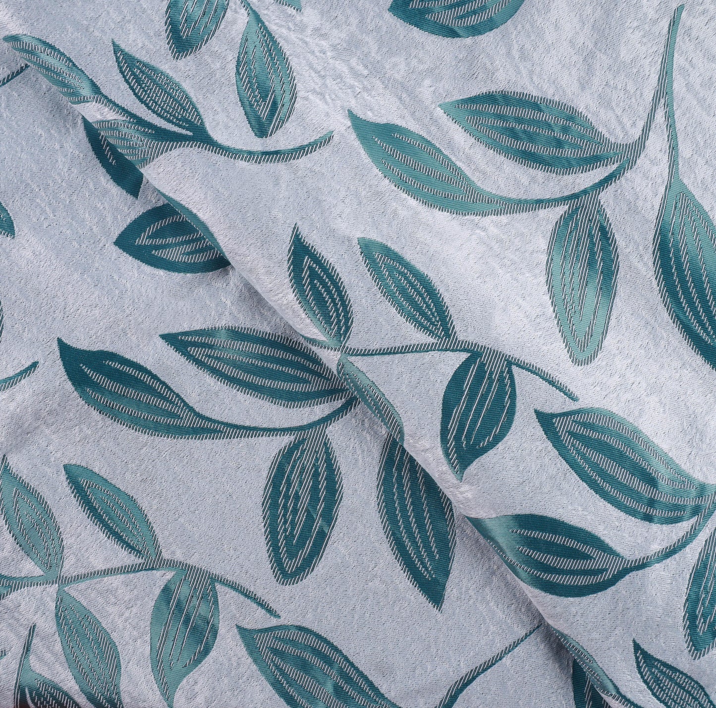 Leaves Machine Washable Room Darkening Blackout Curtains. Set of 2