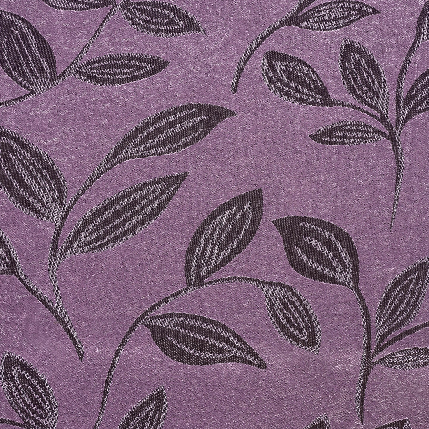Leaves Machine Washable Room Darkening Blackout Curtains. Set of 2