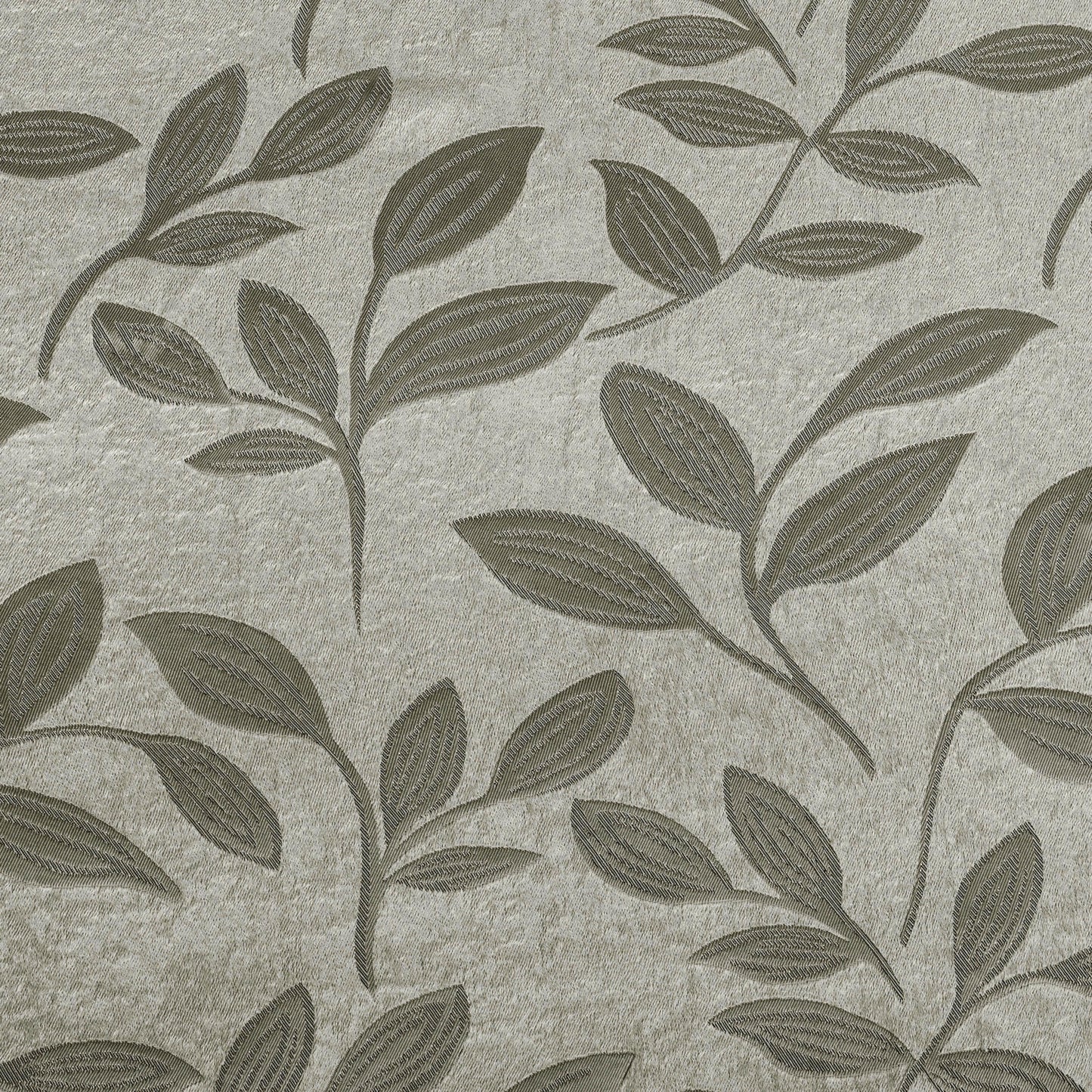 Leaves Machine Washable Room Darkening Blackout Curtains. Set of 2