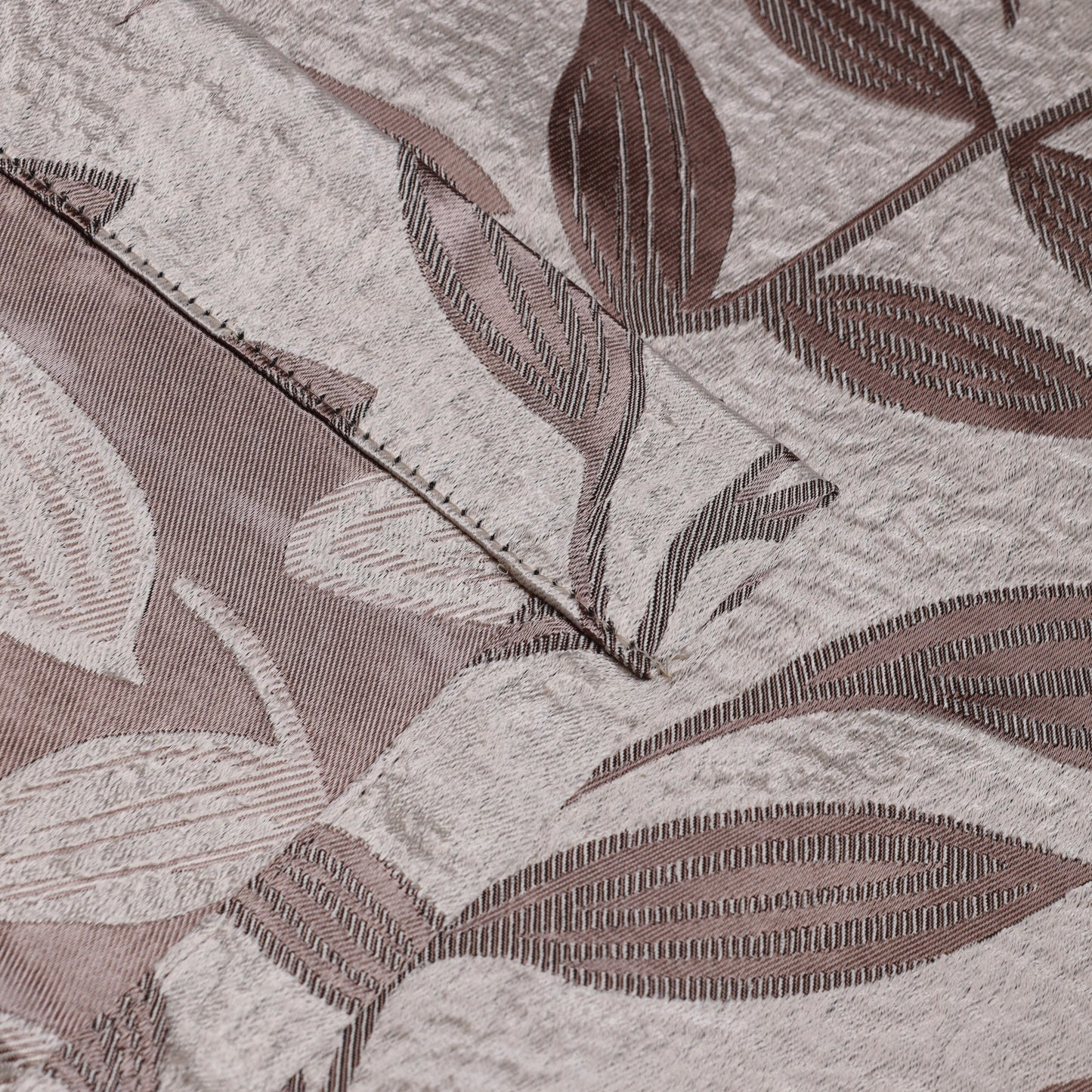 Leaves Machine Washable Room Darkening Blackout Curtains. Set of 2